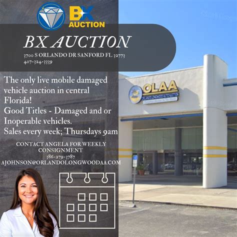 Angela Johnson on LinkedIn: Have you heard of the BX Damaged vehicle Auction? The only live mobile…
