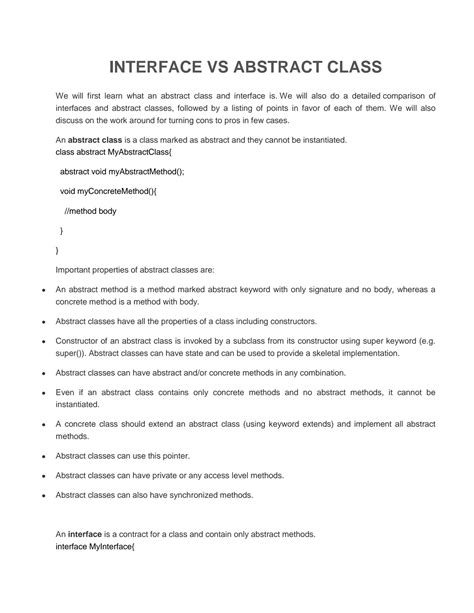 Image result for Interface vs Abstract Class