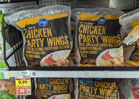 Kroger Chicken Party Wings Just $7.99 Per Bag - iHeartKroger