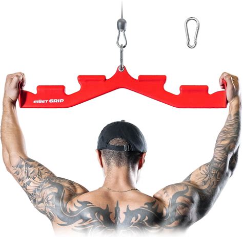 MOSTGRIP LAT Pull Down Bar with 6 Ergonomic Handles, Neutral India | Ubuy