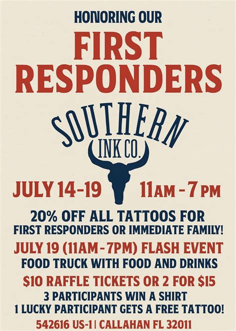 🚨 First Responders Appreciation Event 🚨, 542616 US-1 Callahan, Fl 32011 ...