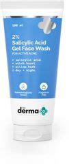 The Derma Co 1% Salicylic Acid Gel for oily skin and acne with Witch ...