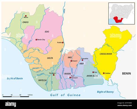 Niger Delta Map