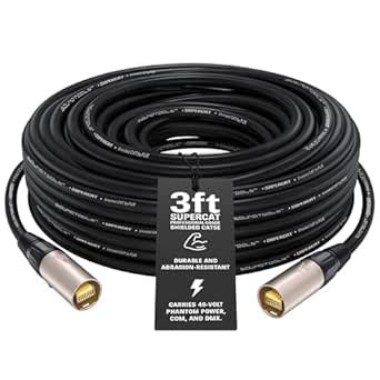 Sound Tools SuperCAT Professional Grade Shielded CAT5e etherCON Cable ...