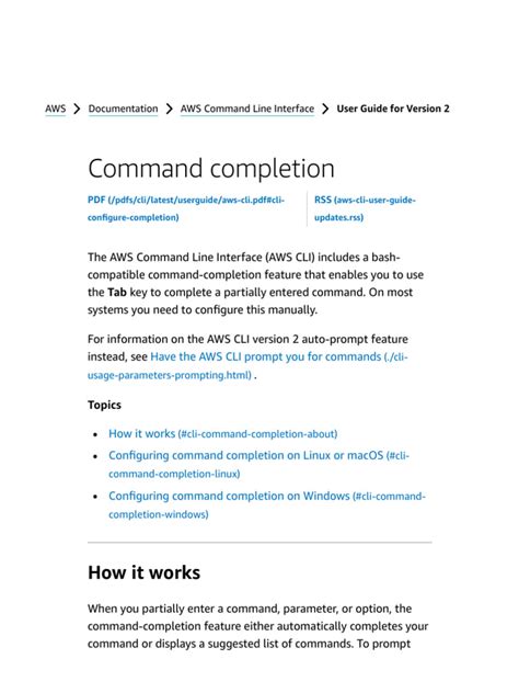 Image result for AWS Command Line Interface User Guide