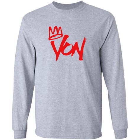Official King Von Merch Von Tee Shirt White - Tiotee