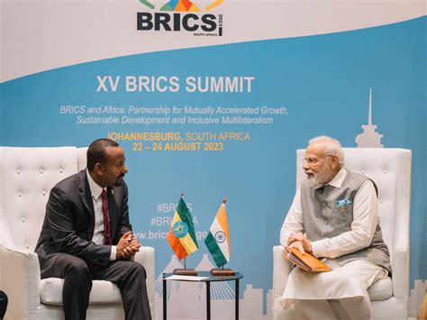 Leaders of Ethiopia, India Agree to Strengthen Bilateral Cooperation - ENA English - ENA