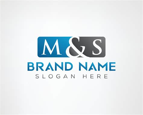 creative letter M and S Negative space vector logo 20041167 Vector Art at Vecteezy
