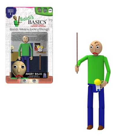 Baldi\'s Basics Buy Baldi's Basics Angry Baldi Action Figure at Ubuy India