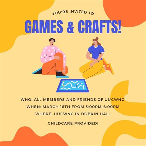 NYRDs Game and Craft Time!, 4313 Lake Ave, Wilmington, NC, 16 March ...