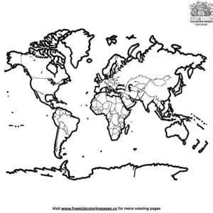 Geography Coloring Pages 的图像结果