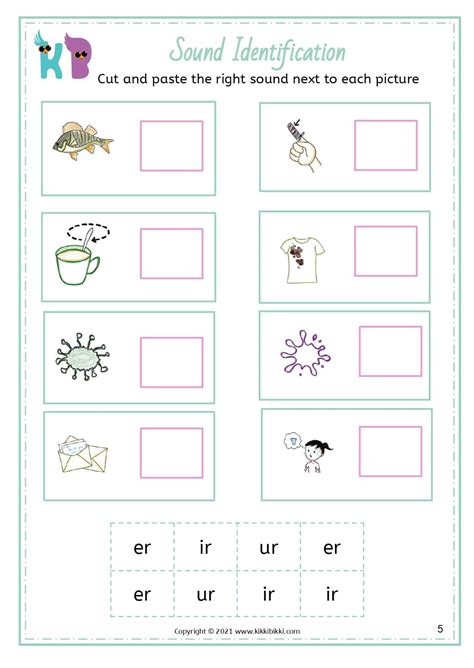 Spellings for er-ir-ur words | Free Phonics Printable Worksheets