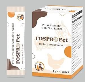 FOSPRO Pet Powder, Probiotic and Prebiotic Supplement for Pets : Amazon ...