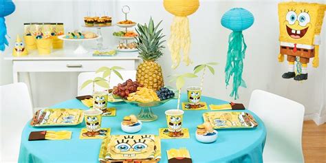 SpongeBob SquarePants Birthday Party | PartyIdeaPros.com