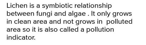 Lichens are a composite of which two organisms? What type of ...