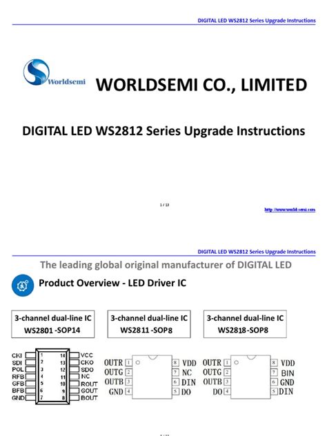 WS2812 RGB Led | PDF | Printed Circuit Board | Electrical Engineering