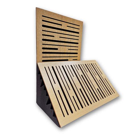 Wooden Bass Traps | Wood + Acoustic Foam For Bass Diffusion ...