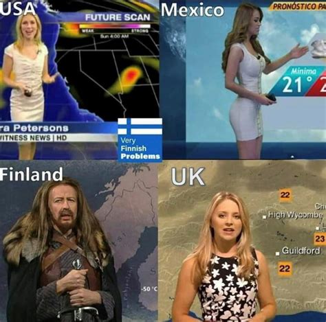 Here is weather forecast in some countries. : r/Asmongold