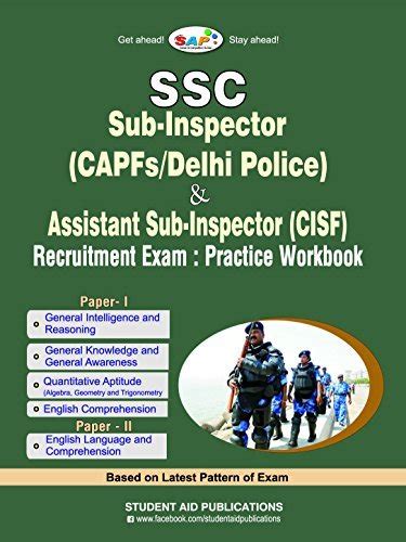 Buy SSC Sub -Inspector & Assistant Sub Inspector Recruitment Exam ...