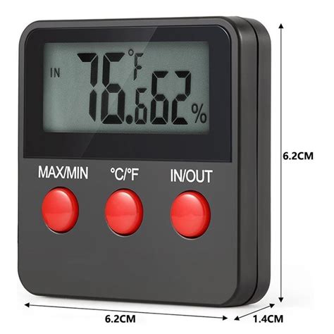 AST Works Portable Digital LCD Reptile Tank Egg Incubator Thermometer ...