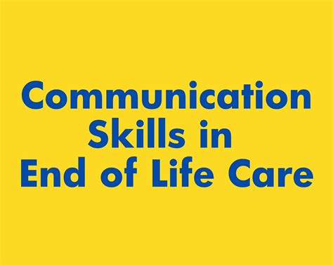 Communication Skills in End of Life Care Training, Cornwall Hospice ...