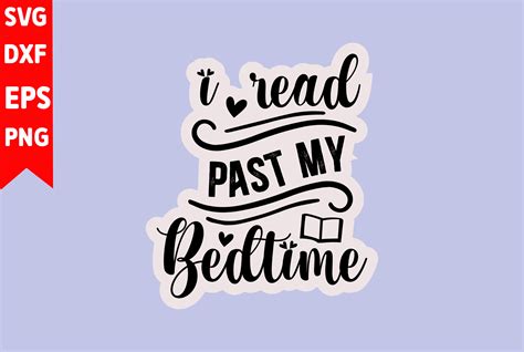 I Read Past My Bedtime Graphic by Biplab studio · Creative Fabrica