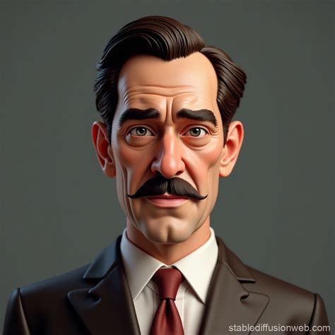 Hitler Without Moustache | Stable Diffusion Online