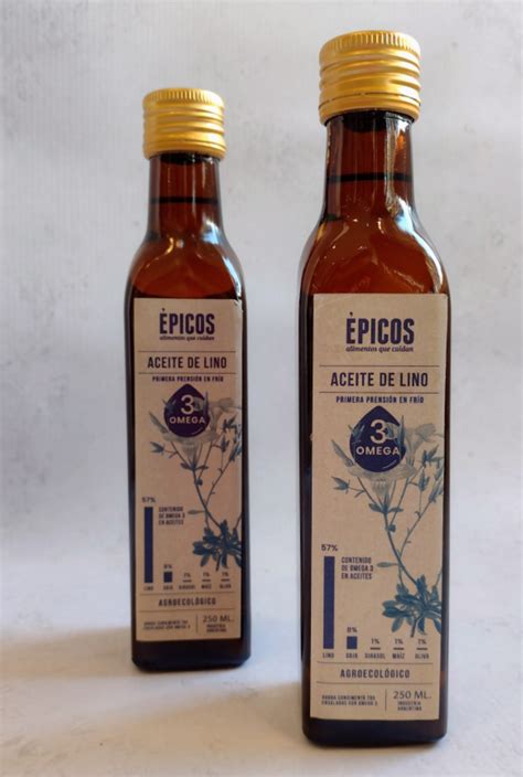 ACEITE DE LINO Agroecológico – Épicos – – Conexión Natural