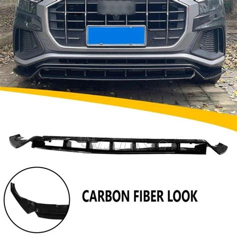 Car Craft Compatible With Audi Q8 2018-2023 S Line Front Bumper Lip ...