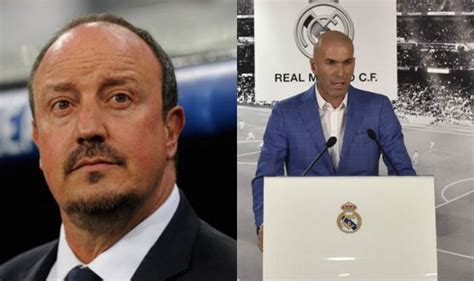Spanish La Liga: Zinedine Zidane replaces Rafael Benitez as Real Madrid ...