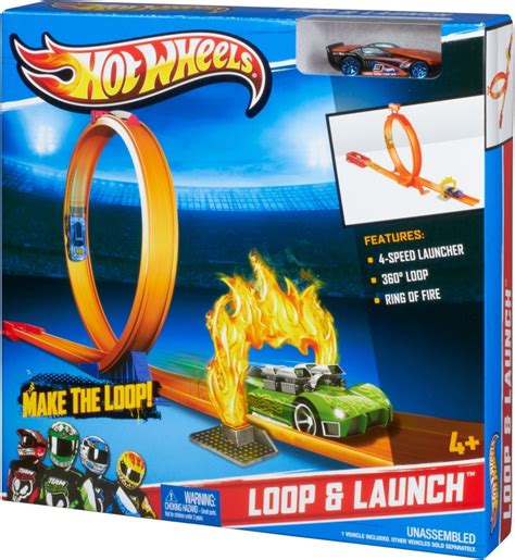 Hot Wheels Loop & Launch - Make the Loop - Loop & Launch - Make the ...