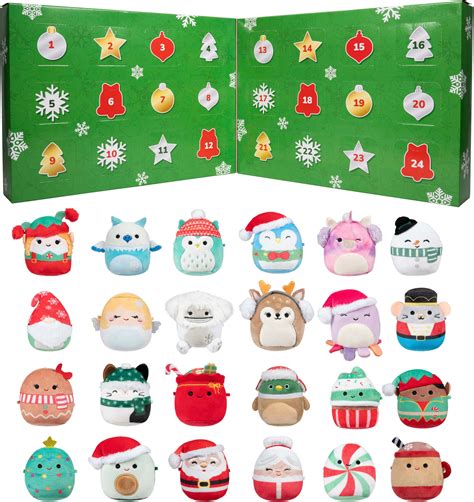Best Buy: Jazwares Squishmallows 24-Day Micromallows Holiday Advent ...
