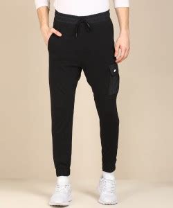 NIKE Colorblock Men Black Track Pants - Buy NIKE Colorblock Men Black ...