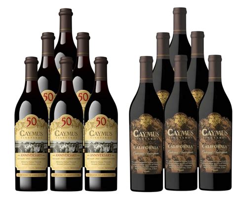 Caymus 50th Anniversary & Cabernet Sauvignon Combo 2022 ...