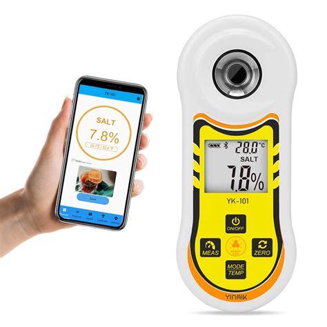 YINMIK Smart Refractometer Brix Salt Meter, Brix India | Ubuy