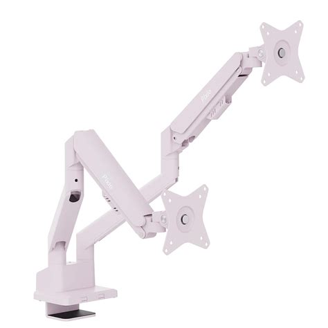 Pixio PS1D Wave Pink Dual Monitor Arm Stand Desk India | Ubuy