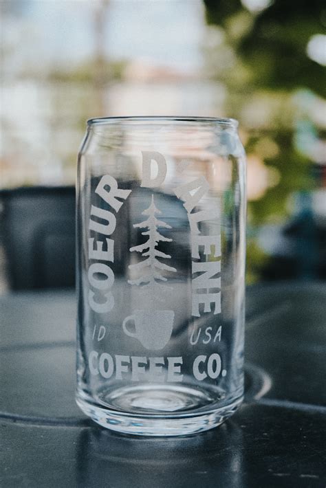Glass Can - Coeur d' Alene Coffee Co.