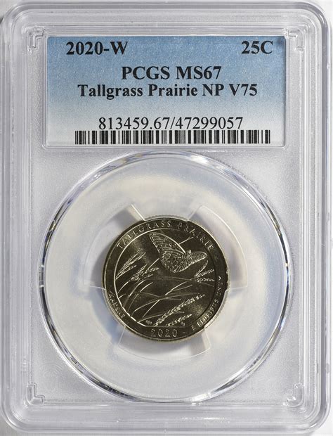 2020-W America the Beautiful Quarter Tallgrass Prairie National Park ...