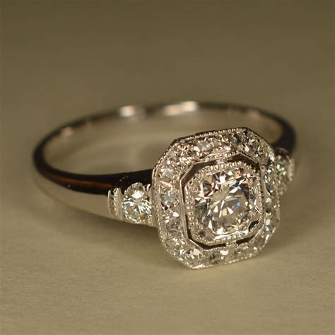 art deco rings