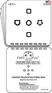 Precision Vision Kids Eye Chart Test 16 Page Flip Book : Amazon.in ...