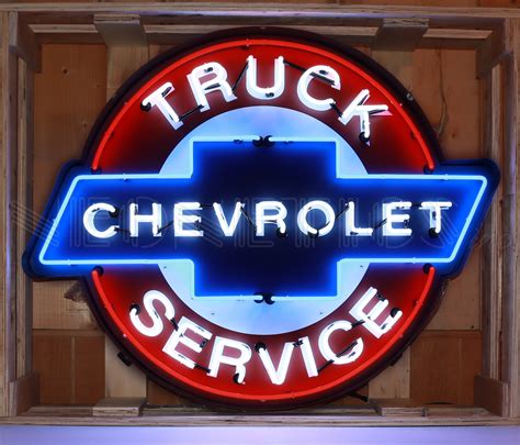 Chevrolet Neon Garage Signs at Laura Strong blog