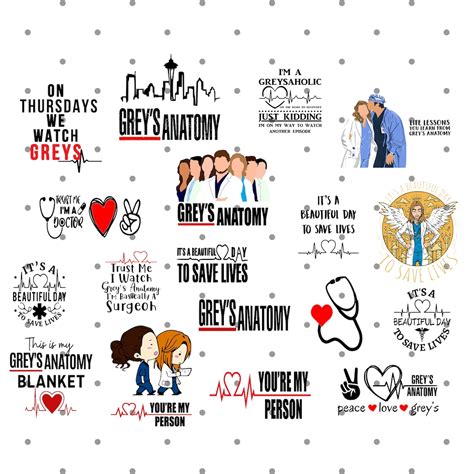 Greys Anatomy Svg, You Are My Person Svg, Save Lives Svg, It's a ...