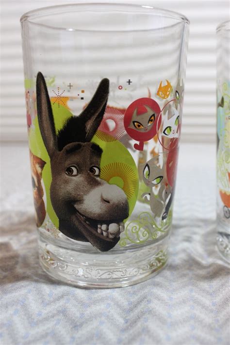 Shrek McDonalds Glasses, Shrek the Third, Set of 3 | #4652422490