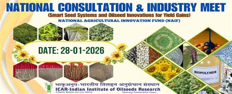 Home | ICAR-Indian Institute Of Oilseeds Research