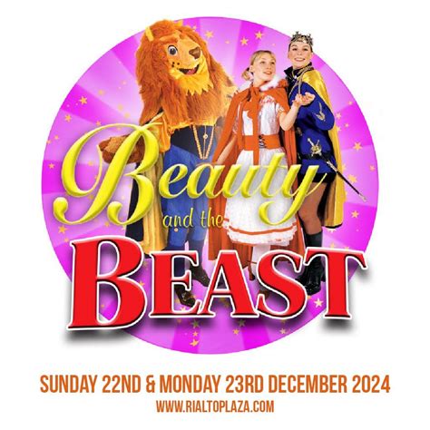 Childrens Christmas Panto - Beauty & The Beast, Rialto Theatre ...