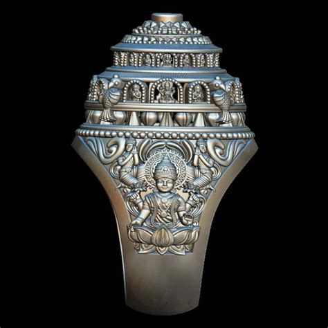 Goddess Laxmi Ring 3D Model | STL