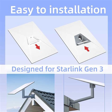 TEMZICK Starlink Gen 3 Mount, Starlink Roof Mount Compatible India | Ubuy