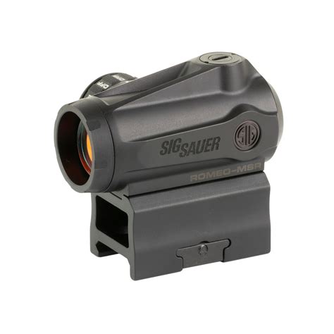 Sig Sauer ROMEO MSR Gen 2 Red Dot Sight, 1x20mm, Black, Illuminated 2 ...