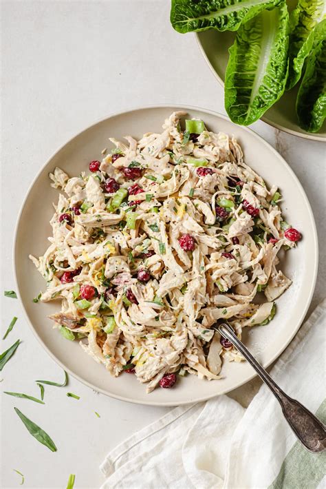 Healthy Tarragon Chicken Salad Recipe - The Best!
