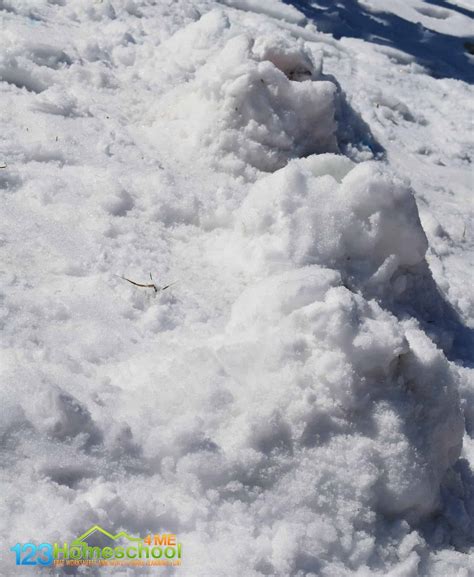 Snow Volcano Science Experiment 的图像结果